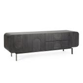 fekete modern art deco elegans tv szekreny mangofa sotet nappali media butor vintage skandinav stilusu lekerekitett tvszekreny tvallvany nappali butorok formavivendi lakberendezes haloszoba.jpg